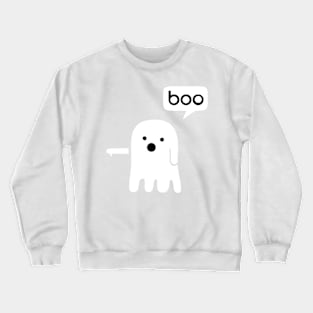 Boo Ghost Whistle - Booed by the ghost Crewneck Sweatshirt